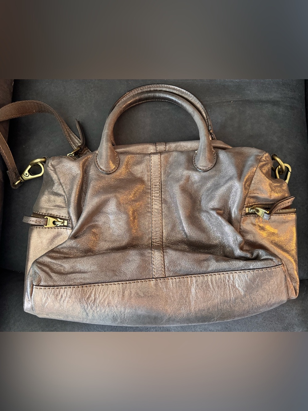 FOSSIL leather bag - Picture 3 of 7